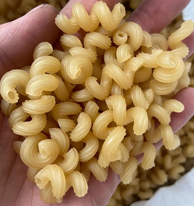 Russian worm pasta